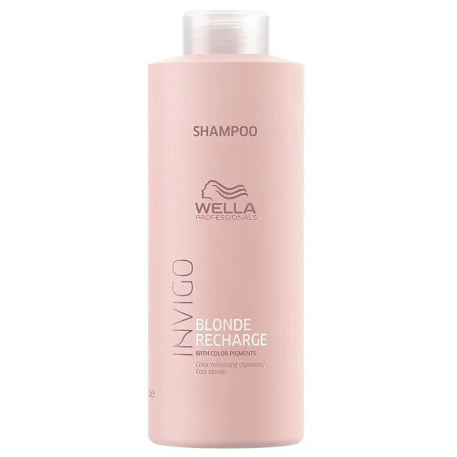 Wella Invigo Blonde Recharge Color Refreshing Shampoo 1 Litre