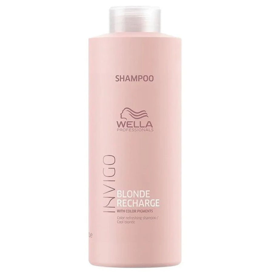 Wella Invigo Blonde Recharge Color Refreshing Shampoo 1 Litre