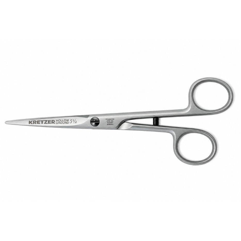 Kretzer Hollow Ground Hairdressing Scissors 5.5"
