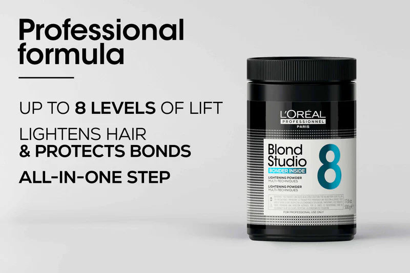 L'Oreal Blond Studio 8 Lightening Powder Bonder Inside 500g