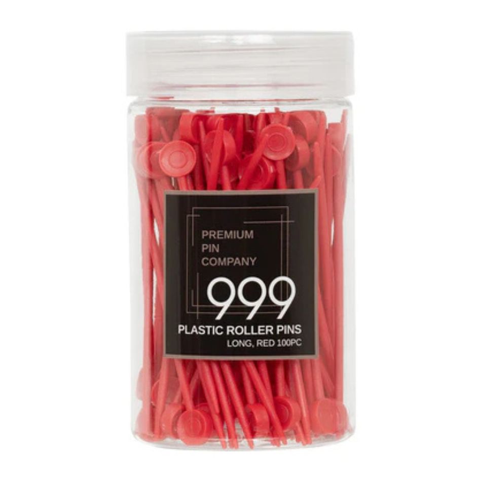 999 Long Plastic Roller Pins 100 Piece