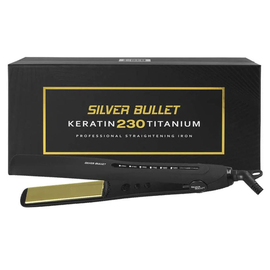Silver Bullet Keratin 230 Gold Titanium Hair Straightener