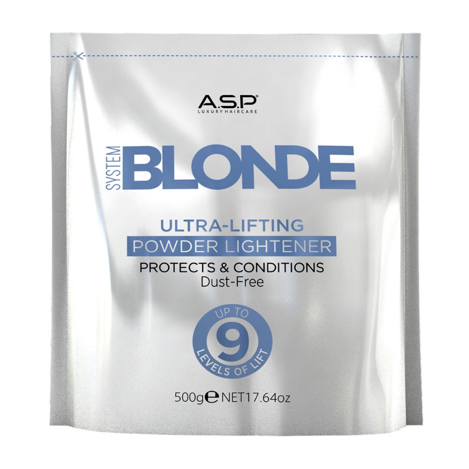 ASP System Blonde Ultra-Lifting Dust Free Powder Bleach 500g