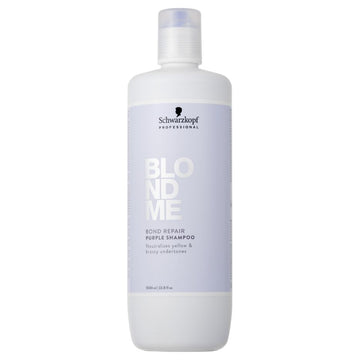 Schwarzkopf BlondMe Bond Repair Purple Shampoo 1 Litre
