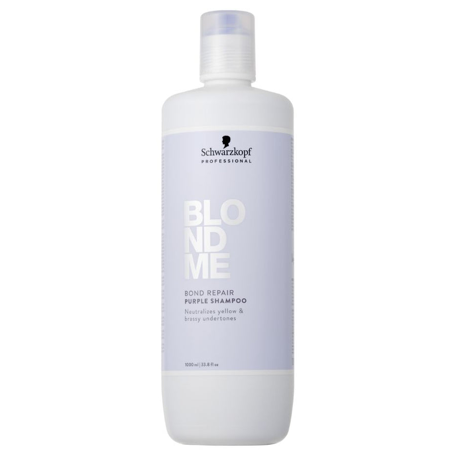 Schwarzkopf BlondMe Bond Repair Purple Shampoo 1 Litre