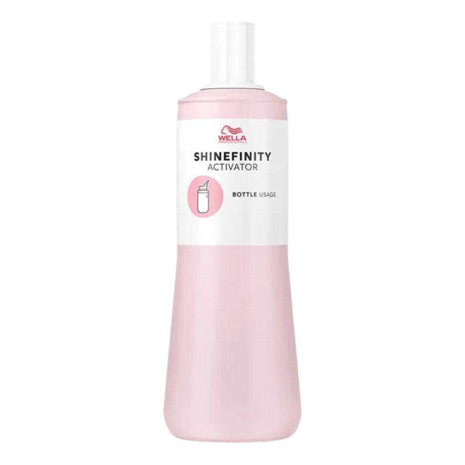 Wella ShineFinity Activator Bottle Usage 1 Litre