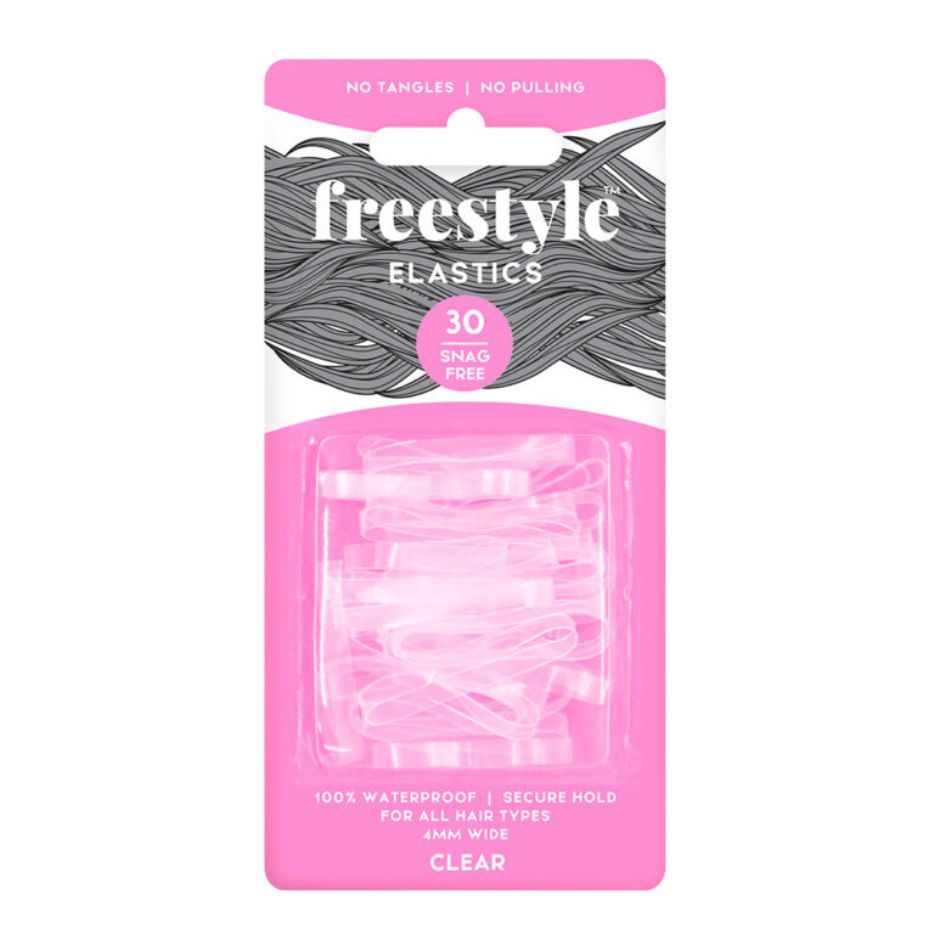 Freestyle Snag Free Hair Elastics 2mm 60 Piece