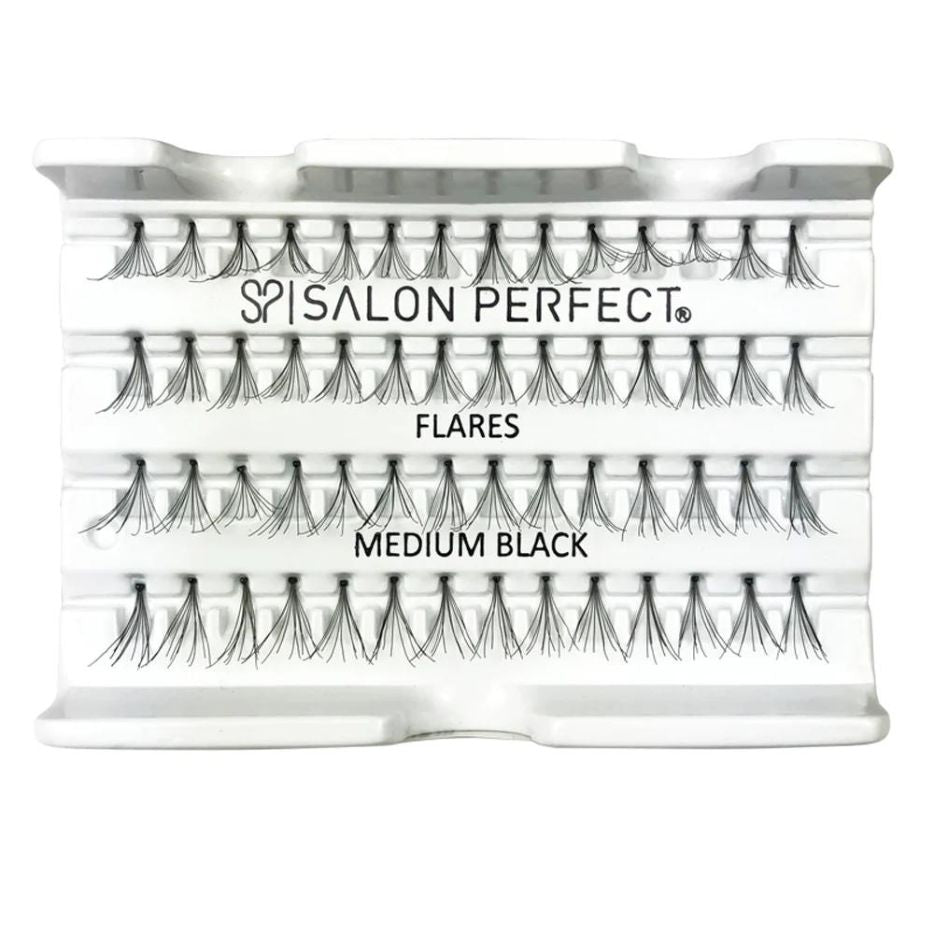 Salon Perfect Individual Flare Lashes Black