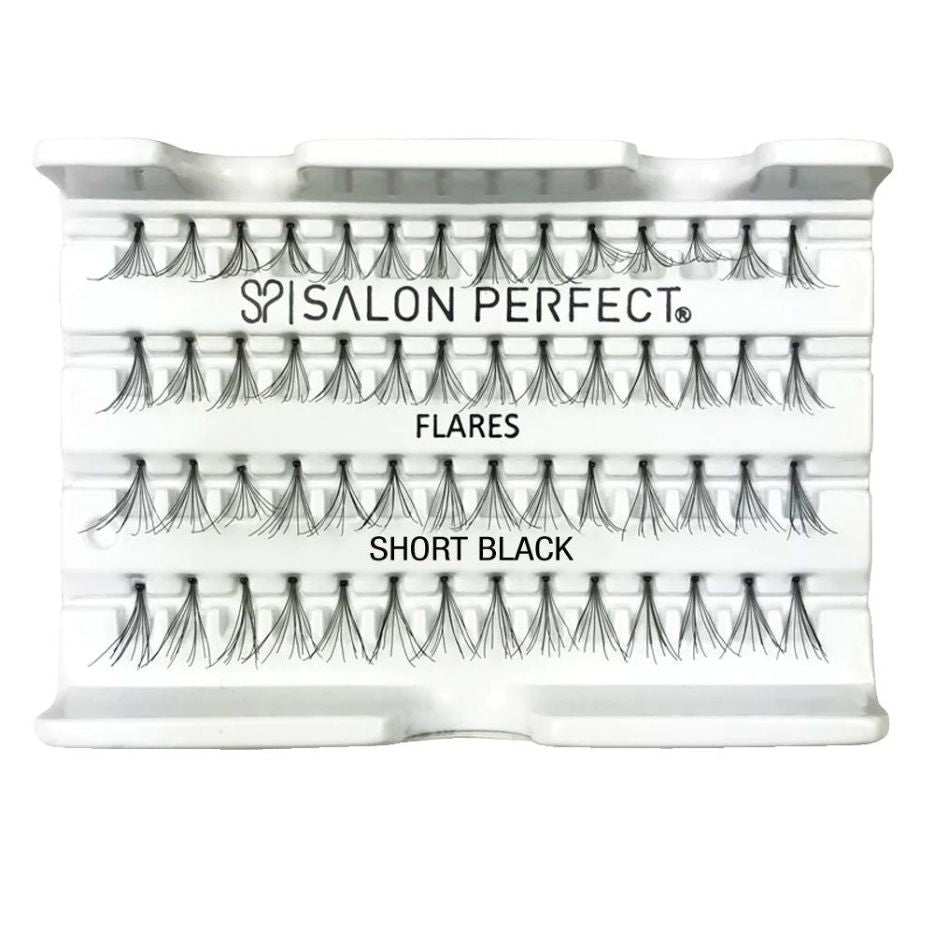 Salon Perfect Individual Flare Lashes Black