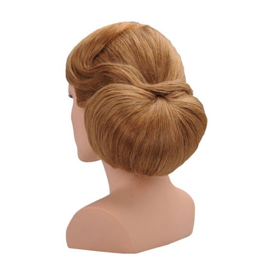 Dress Me Up Oblong Hair Bun Roll Brown