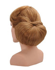 Dress Me Up Oblong Hair Bun Roll Brown