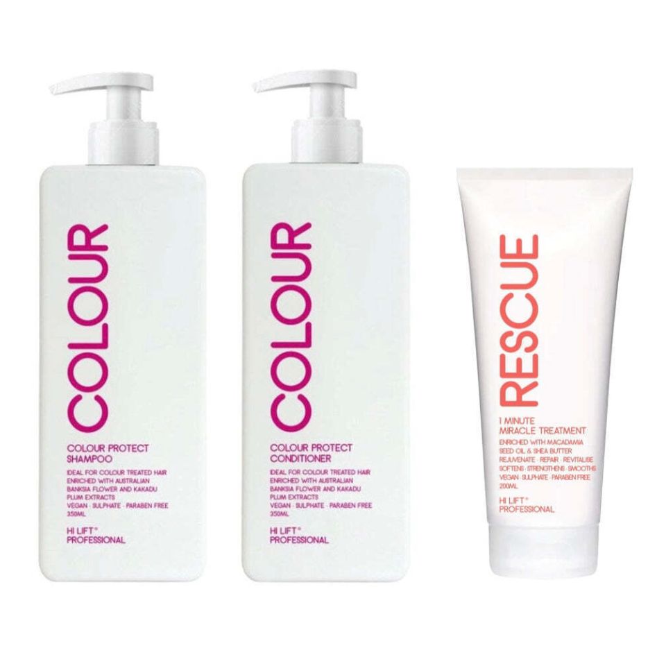 Hi Lift Colour Shampoo &amp; Conditioner Trio Pack