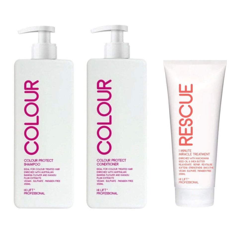 Hi Lift Colour Shampoo & Conditioner Trio Pack