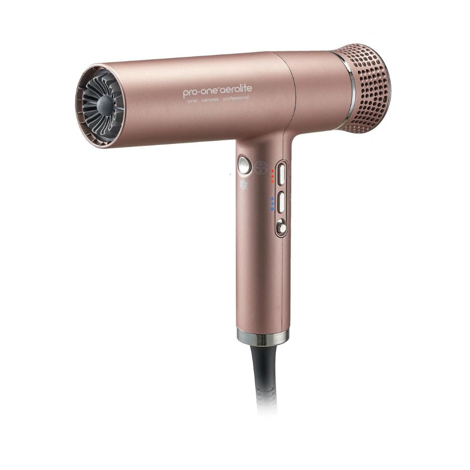 Pro-One Aerolite Hair Dryer Gold