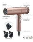 Pro-One Aerolite Hair Dryer Gold