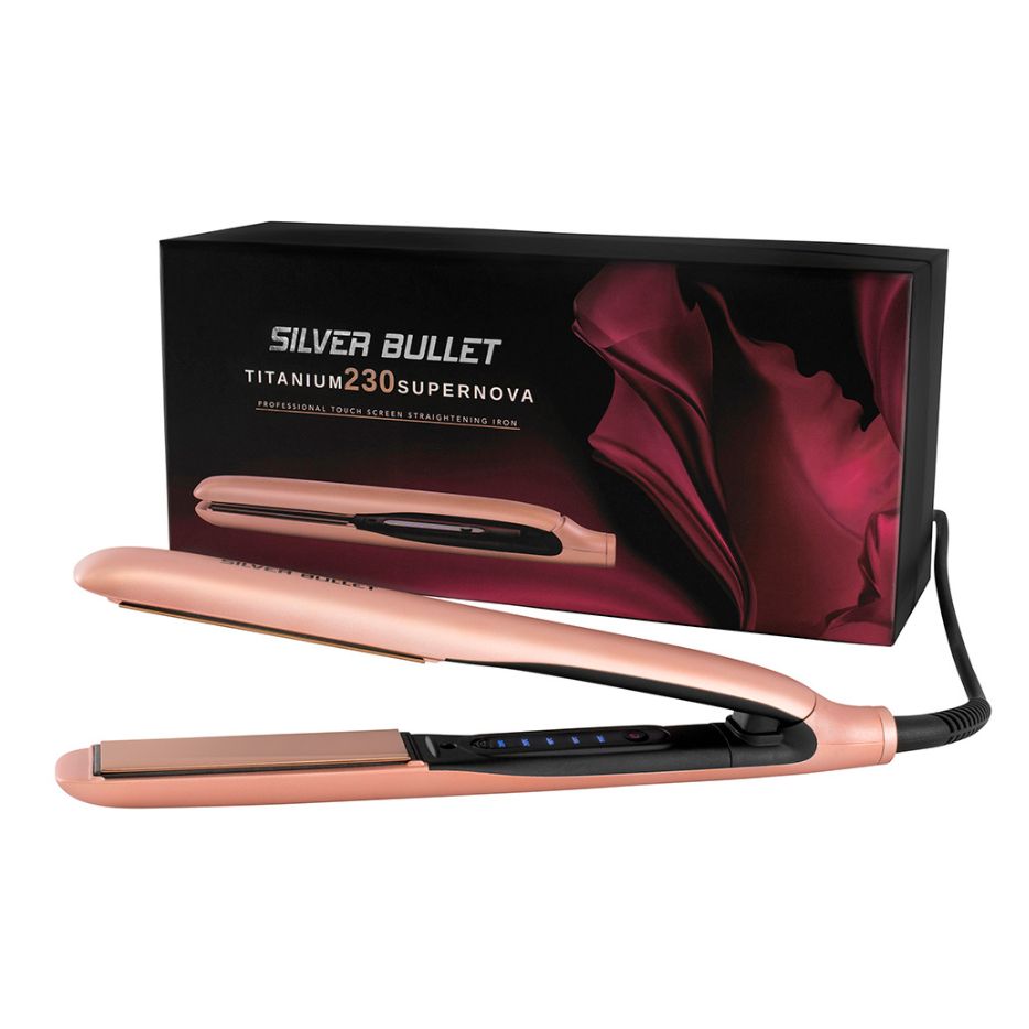 Silver Bullet Titanium 230 Supernova Touch Screen Hair Straightener