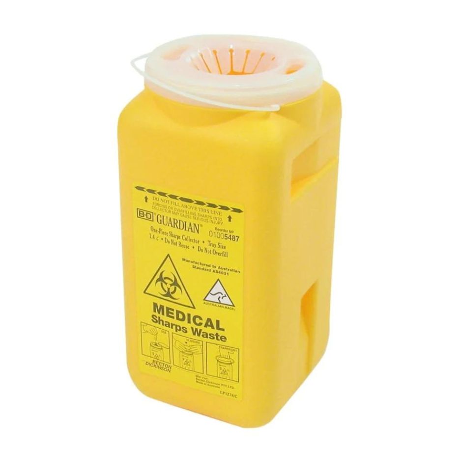 Sharps Waste Container 1.4L