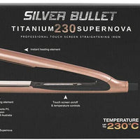 Silver Bullet Titanium 230 Supernova Touch Screen Hair Straightener