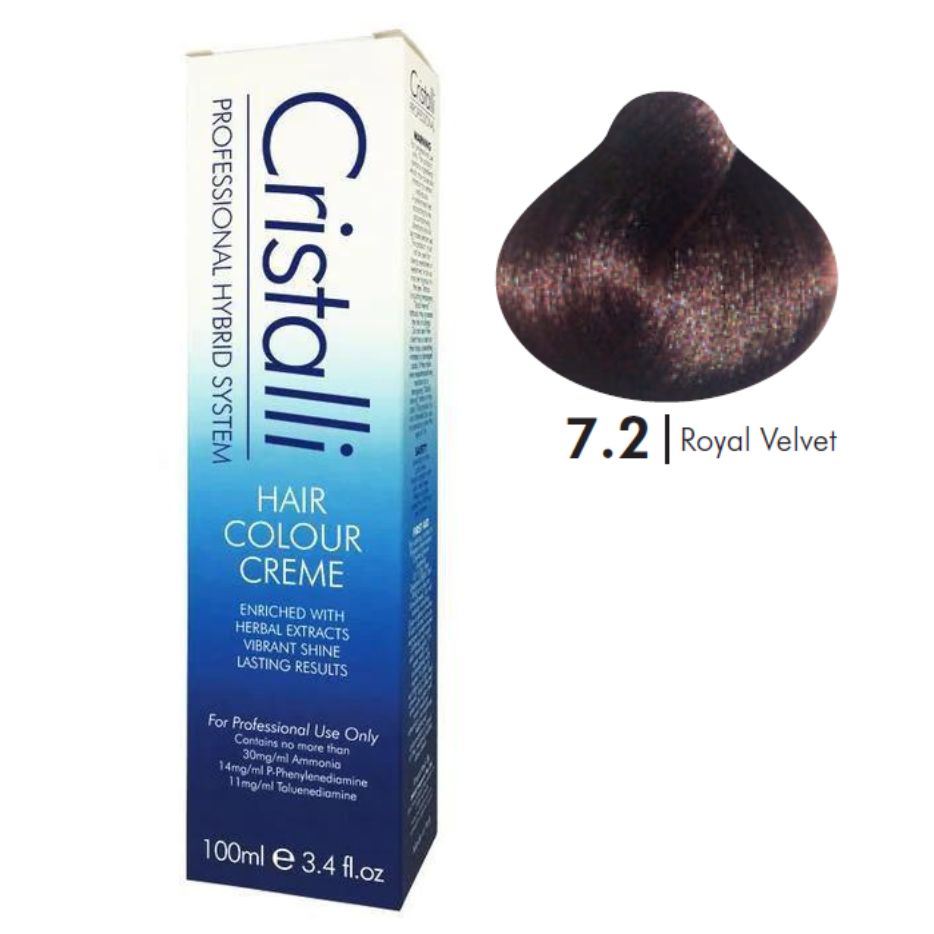 Cristalli Hair Colour Creme 100ml