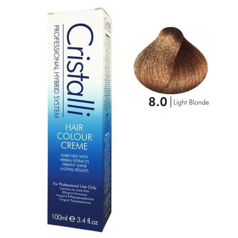 Cristalli Hair Colour Creme 100ml