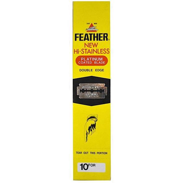 Feather Hi-Stainless Double Edge Blades