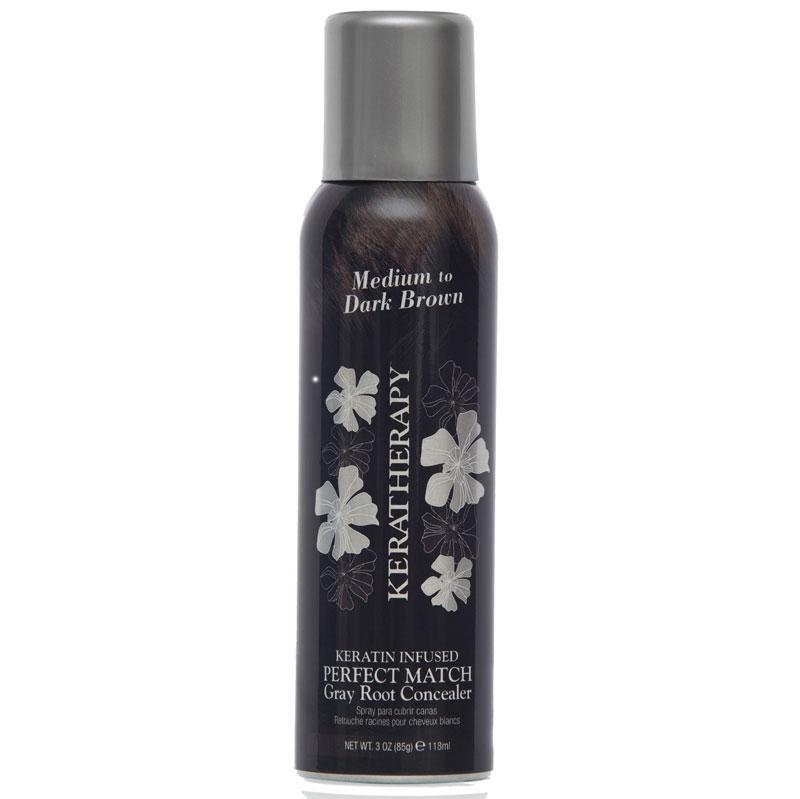 Keratherapy Root Concealer Light Brown – Wurzelspray Gegen Graue Haare, 118 Ml