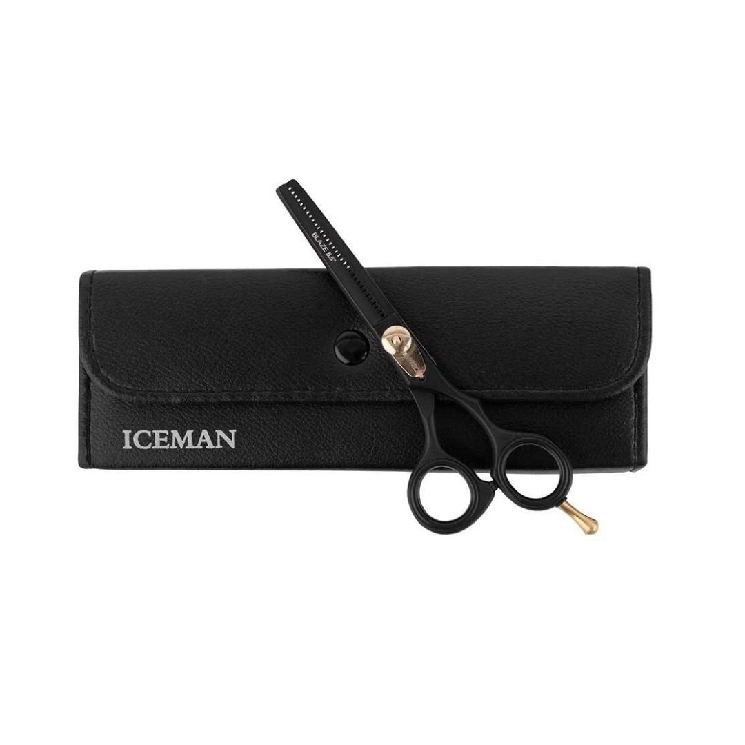 Iceman Blaze 5.5” Black Thinning Scissor