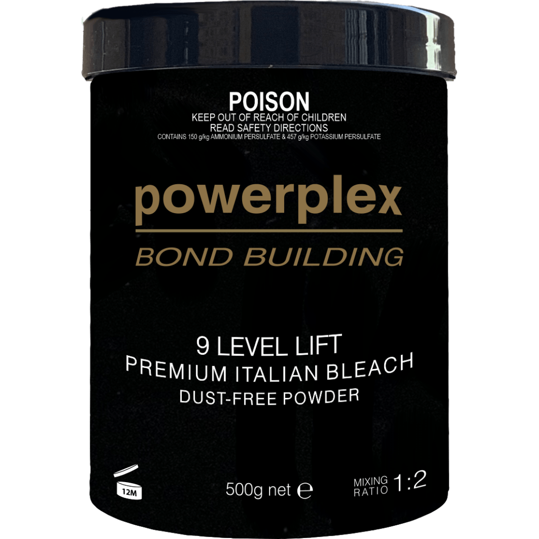Powerplex 9 Level Lift Italian Bleach 500g
