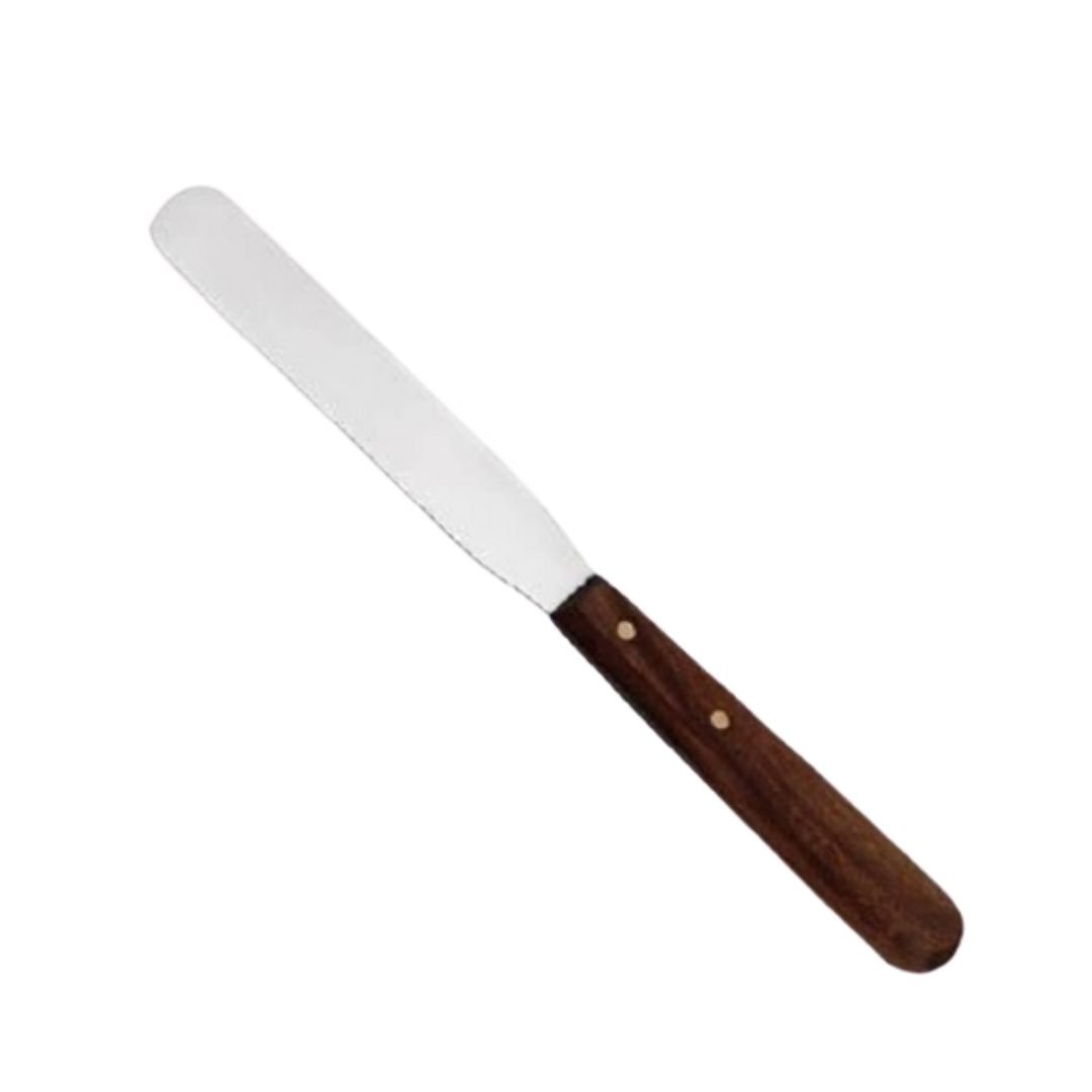 Stainless Steel Wax Applicator with Wooden Handle
