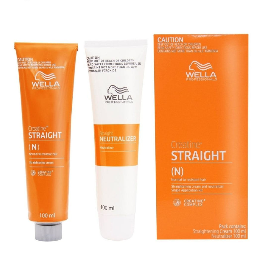 Wella Creatine+ Straight Hair Kit Normal to Resistant Hair